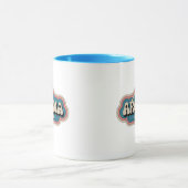 70er Retro Arcadia Michigan Vintag Coffee Tasse (Zentrum)