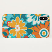 70er Retro Case-Mate iPhone Hülle (Rückseite (Horizontal))