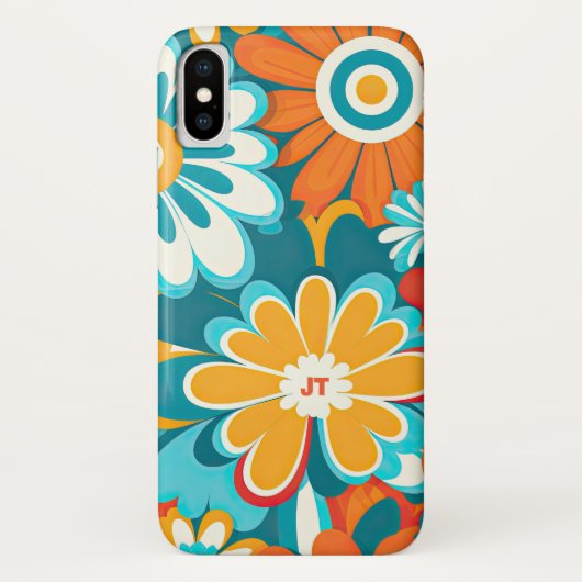 70er Retro Case-Mate iPhone Hülle (Rückseite)