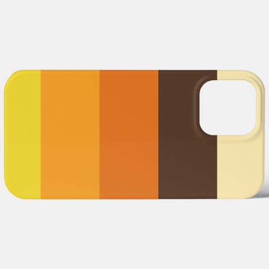 70er Retro-Farbmuster gestrichen Case-Mate iPhone Hülle (Rückseite (Horizontal))