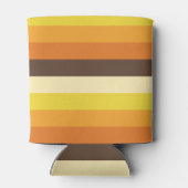 70er Retro-Farbmuster gestrichen Dosenkühler (Rückseite)