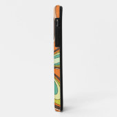 70er Retro-Frühling Hippie Flower Power Case-Mate iPhone Hülle (Hinten/Links)