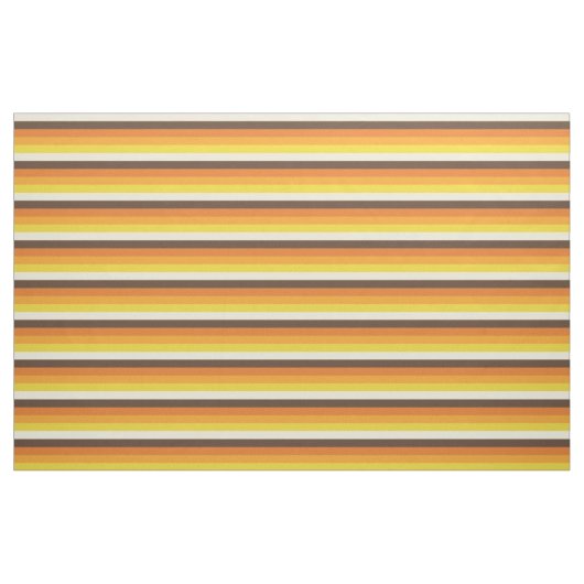 70er Retro gestreiftes Farbmuster Stoff (Fat Quarter (45,7 x 55,9 cm))