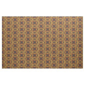 70er Retro Groovy Gold Brown Spirals Stoff (Yard (91,4 cm))