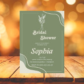 70er RETRO Groovy Hippie BRAUTPARTY Einladung