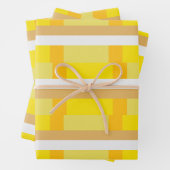 70er Retro Groovy Pattern Seventies 70er Geschenkpapier Set (Beispiel)