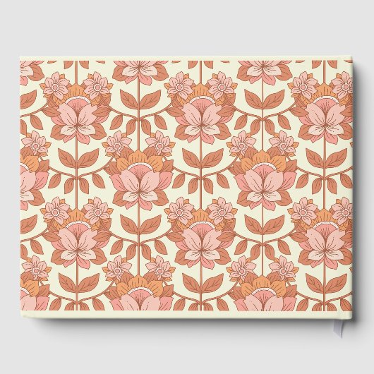 70er Retro Inspiriert Hochzeit Gästebuch (Rückseite)