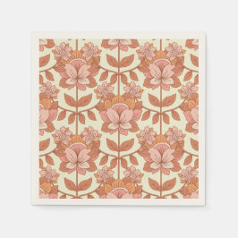 70er Retro Inspiriert Hochzeit Serviette