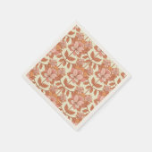 70er Retro Inspiriert Hochzeit Serviette (Ecke)