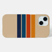 70er Retro iPhone 15 Hülle (Rückseite (Horizontal))