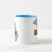 70er Retro Michigan Vintag Coffee Tasse (Zentrum)