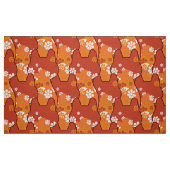 70er Retro Mod - Katzengewebe Stoff (Fat Quarter (45,7 x 55,9 cm))