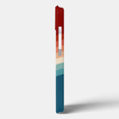 70er Retro Muster Case-Mate iPhone Hülle (Rückseite / Links)