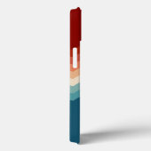 70er Retro Muster Case-Mate iPhone Hülle (Rückseite / Rechts)