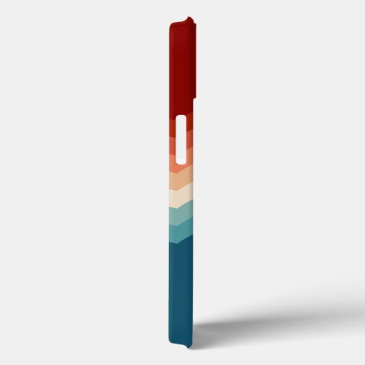 70er Retro Muster Case-Mate iPhone Hülle (Rückseite / Rechts)