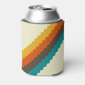 70er Retro-Muster Dosenkühler (Kanne Rückseite)