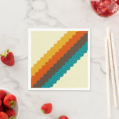 70er Retro-Muster Serviette (Beispiel)