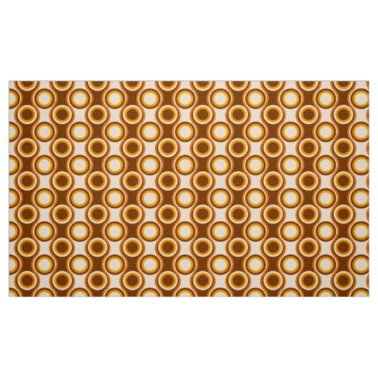 70er Retro Muster Stoff (Fat Quarter (45,7 x 55,9 cm))