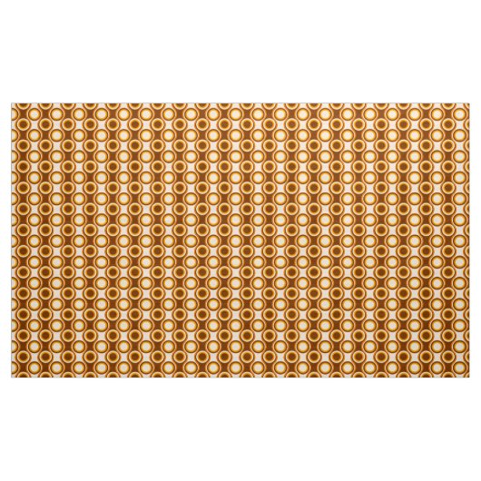 70er Retro Muster Stoff (Yard (91,4 cm))