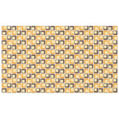 70er Retro Quadrat formt Muster Tischdecke (Vorderseite (Horizontal))