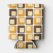 70er Retro Square Shapes Dosenkühler (Vorderseite)