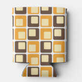 70er Retro Square Shapes Dosenkühler (Rückseite)