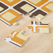 70er Retro Square Shapes Puzzle (Seite)