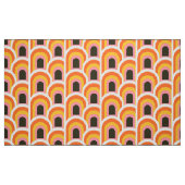 70er-Retro-Stoffmuster Stoff (Fat Quarter (45,7 x 55,9 cm))