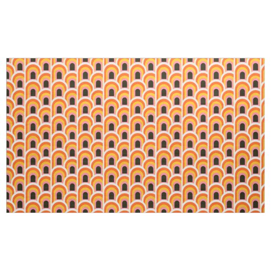 70er-Retro-Stoffmuster Stoff (Yard (91,4 cm))