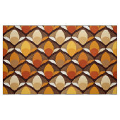 70er-Retro-Stoffmuster Stoff (Fat Quarter (45,7 x 55,9 cm))