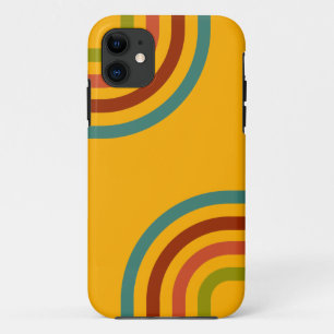 70er Retro Streifen Muster Case-Mate iPhone Hülle