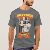 70er RETRO TECH COMPUTER T-Shirt (Vorderseite)