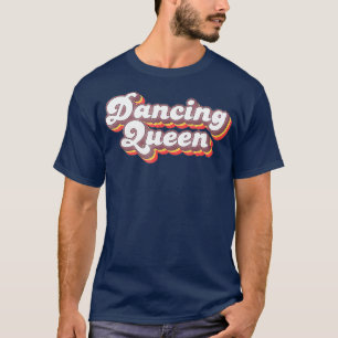 70er Retro Vintag Disco Dance Queen T-Shirt