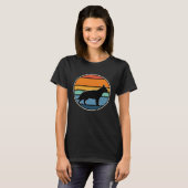 70er Retro Vintag German Shepherd T-Shirt (Vorne ganz)