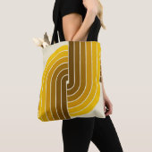 70er Retro Vintag Style Geometric Pattern Tasche (Von Nahem)