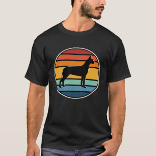 70er Retro Vintage Deutsche Dogge T-Shirt
