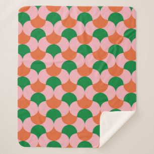 70er Retro Vintage Muster Background Retro, 70er, Sherpadecke