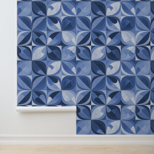 70er-Retromuster Tapete