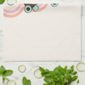 70er Rock and ROLL Roller Skaten Deco Retro Room Geschirrtuch (Gefaltet)