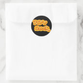 70er Rock Aufkleber (Tasche)