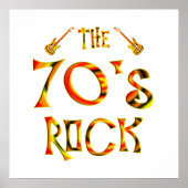 70er Rock Poster (Vorne)