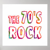 70er Rock Poster (Vorne)
