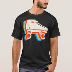 70er Rollschuhe Disco Retro Vintage T-Shirt