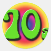 70er runder aufkleber (Vorderseite)