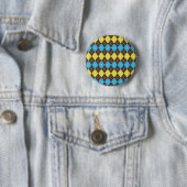 70er Scottish Tartan-Pattern Button (Beispiel)