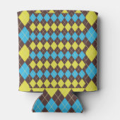 70er Scottish Tartan-Pattern Dosenkühler (Rückseite)