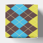 70er Scottish Tartan-Pattern Geschenkschachtel (Oben)