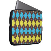 70er Scottish Tartan-Pattern Laptopschutzhülle (Vorne Rechts)