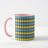70er Scottish Tartan-Pattern Tasse (Links)