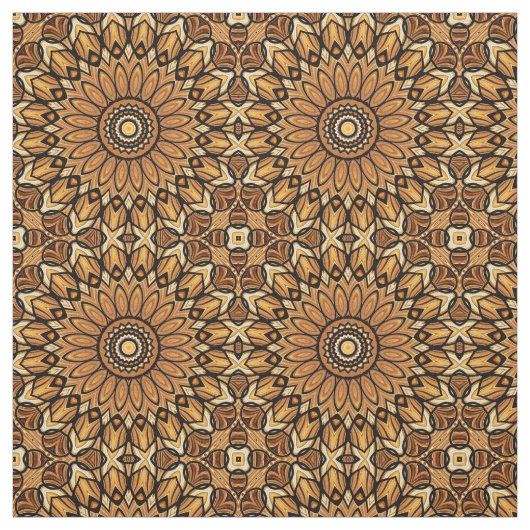 70er Sonnenblumendruckstoff Stoff (Muster)